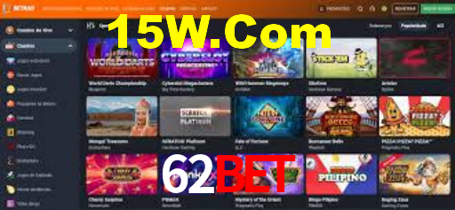 62Bet: Jogos de Caça-Níqueis-Altas Recompensas, Roleta-Velocidade, Blackjack-Desafios Máximos